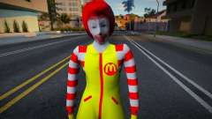 Filipino Ronald McDonald для GTA San Andreas