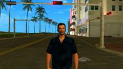 Томми в черной рубашке v1 для GTA Vice City