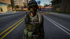 Солдат США из Battlefield 2 v4 для GTA San Andreas