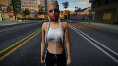Девушка в обычной одежде v17 для GTA San Andreas