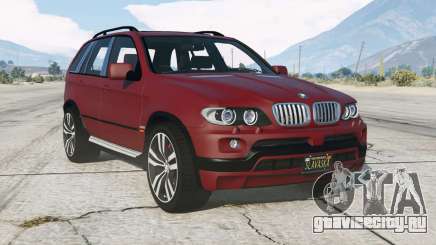 BMW X5 4.8is (E53) 2004〡add-on для GTA 5