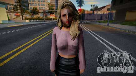 Девушка в обычной одежде v4 для GTA San Andreas