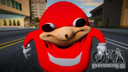 Ugandan Knuckles [Red] для GTA San Andreas