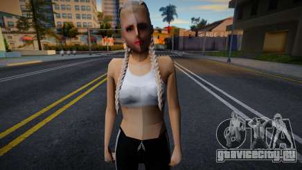 Девушка в обычной одежде v17 для GTA San Andreas