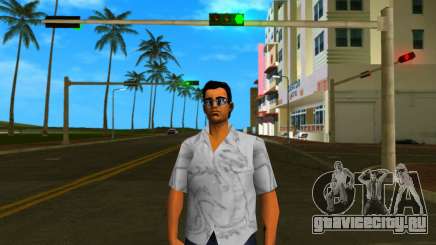 Томми в новой рубашке и солнцезащитных очках для GTA Vice City