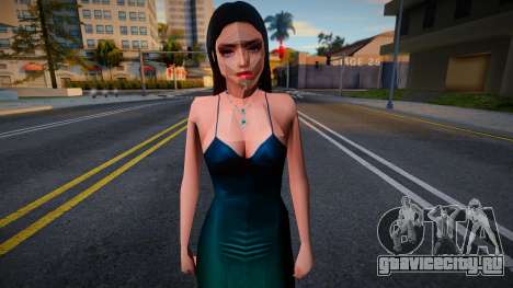 Девушка в платье 8 для GTA San Andreas