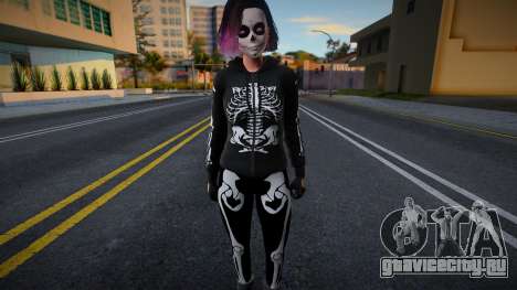 Sugar Skull Mexican (Dia De Los Muertos) для GTA San Andreas