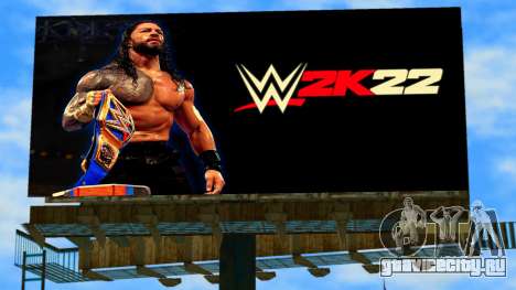 WWE2K22 Billoboard для GTA Vice City