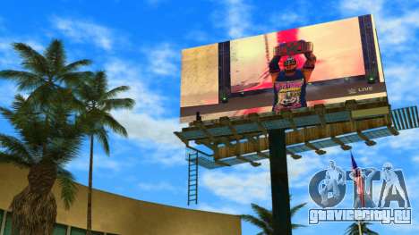 Rey Mysterio Champion WWE2K22 Billboard для GTA Vice City
