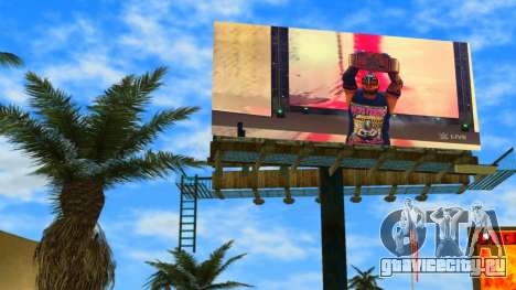 Rey Mysterio Champion WWE2K22 Billboard для GTA Vice City