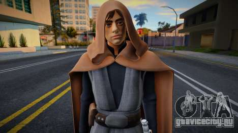 Fortnite - Luke Skywalker Jedi Knight Cloaked v2 для GTA San Andreas