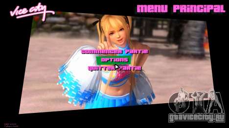 Marie Rose DOA Menu 1 для GTA Vice City