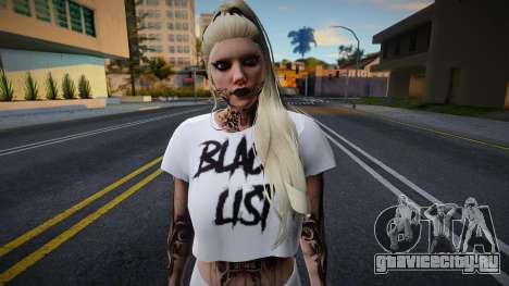 White Gang Skin v2 для GTA San Andreas
