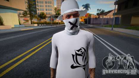 White Gang Skin v5 для GTA San Andreas