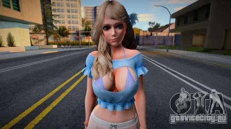 DOAXVV Amy - Open Your Heart v1 для GTA San Andreas