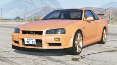 Nissan Skyline GT-R V-spec II (BNR34)    2000〡add-on для GTA 5