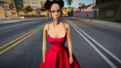 Девушка в платье 7 для GTA San Andreas
