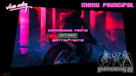 Hotline Miami Menu HD v20 для GTA Vice City