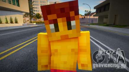 Steve Body Skin v197 для GTA San Andreas