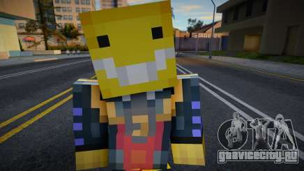 Steve Body Skin v3 для GTA San Andreas