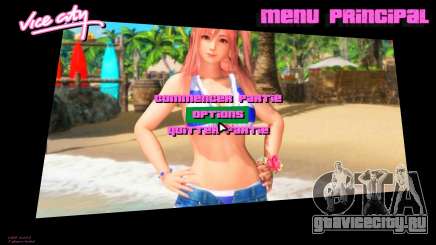 Girl from Doa Menu 1 для GTA Vice City