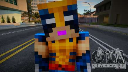 Steve Body Skin v165 для GTA San Andreas