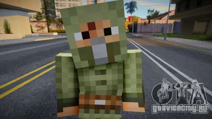 Steve Body Skin v139 для GTA San Andreas