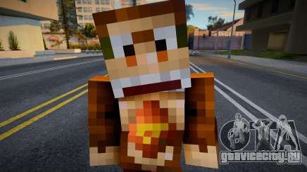 Steve Body Skin v75 для GTA San Andreas