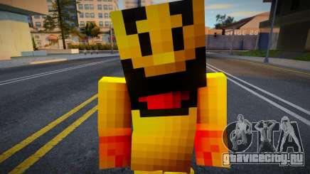 Steve Body Skin v96 для GTA San Andreas