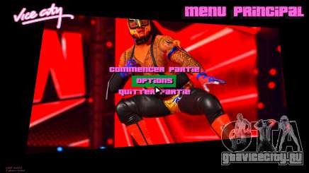 Rey Mysterio WWE2K22 Menu для GTA Vice City