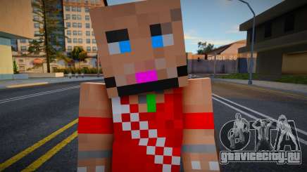 Steve Body Skin v38 для GTA San Andreas