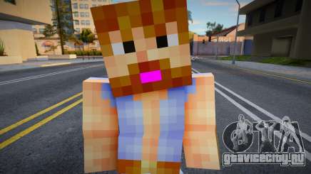 Steve Body Skin v159 для GTA San Andreas