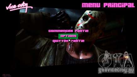 Jason Voorhees Menu 1 для GTA Vice City