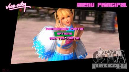 Marie Rose DOA Menu 1 для GTA Vice City