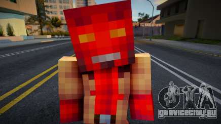 Steve Body Skin v257 для GTA San Andreas