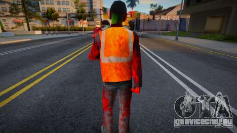The Explosive Zombie для GTA San Andreas