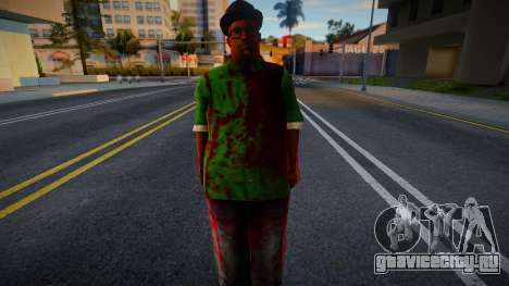 Окровавленый Биг Смоук для GTA San Andreas