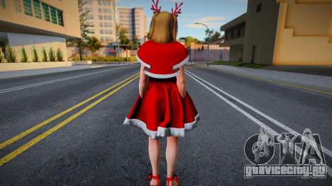 DOAXFC Tina Armstrong - FC Christmas Dress v1 для GTA San Andreas