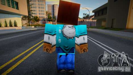 Minecraft Skin HD v17 для GTA San Andreas