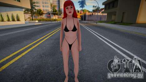 Девушка в купальнике 11 для GTA San Andreas