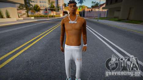 Shirtless Homie для GTA San Andreas