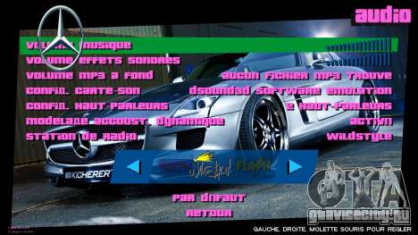 Mercedes-Benz Menu 5 для GTA Vice City