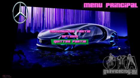 Mercedes-Benz Menu 3 для GTA Vice City