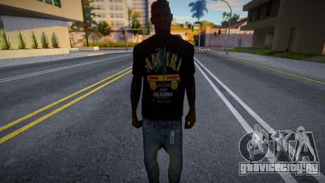 Afro-Amiri-Cali Skin для GTA San Andreas