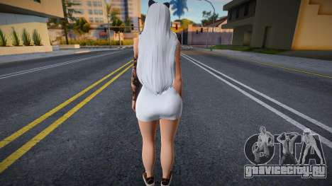 Girl With White Skin для GTA San Andreas