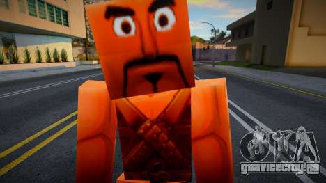 Minecraft Skin HD v4 для GTA San Andreas