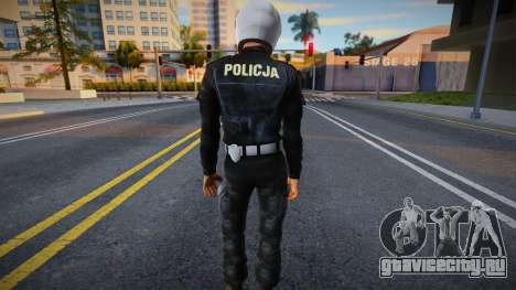 POLICJA - Policjant WRD - Sekcja Motocyklowa для GTA San Andreas