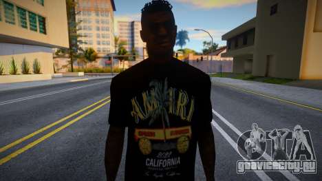 Afro-Amiri-Cali Skin для GTA San Andreas