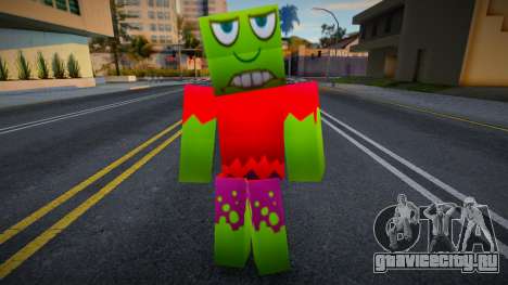 Minecraft Skin HD v8 для GTA San Andreas