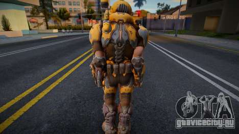 Fortnite - Doom Slayer (Gold) для GTA San Andreas
